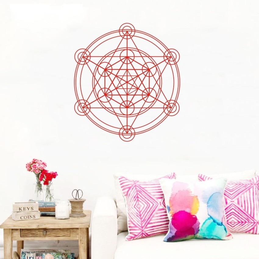 Geometrische mandala sticker