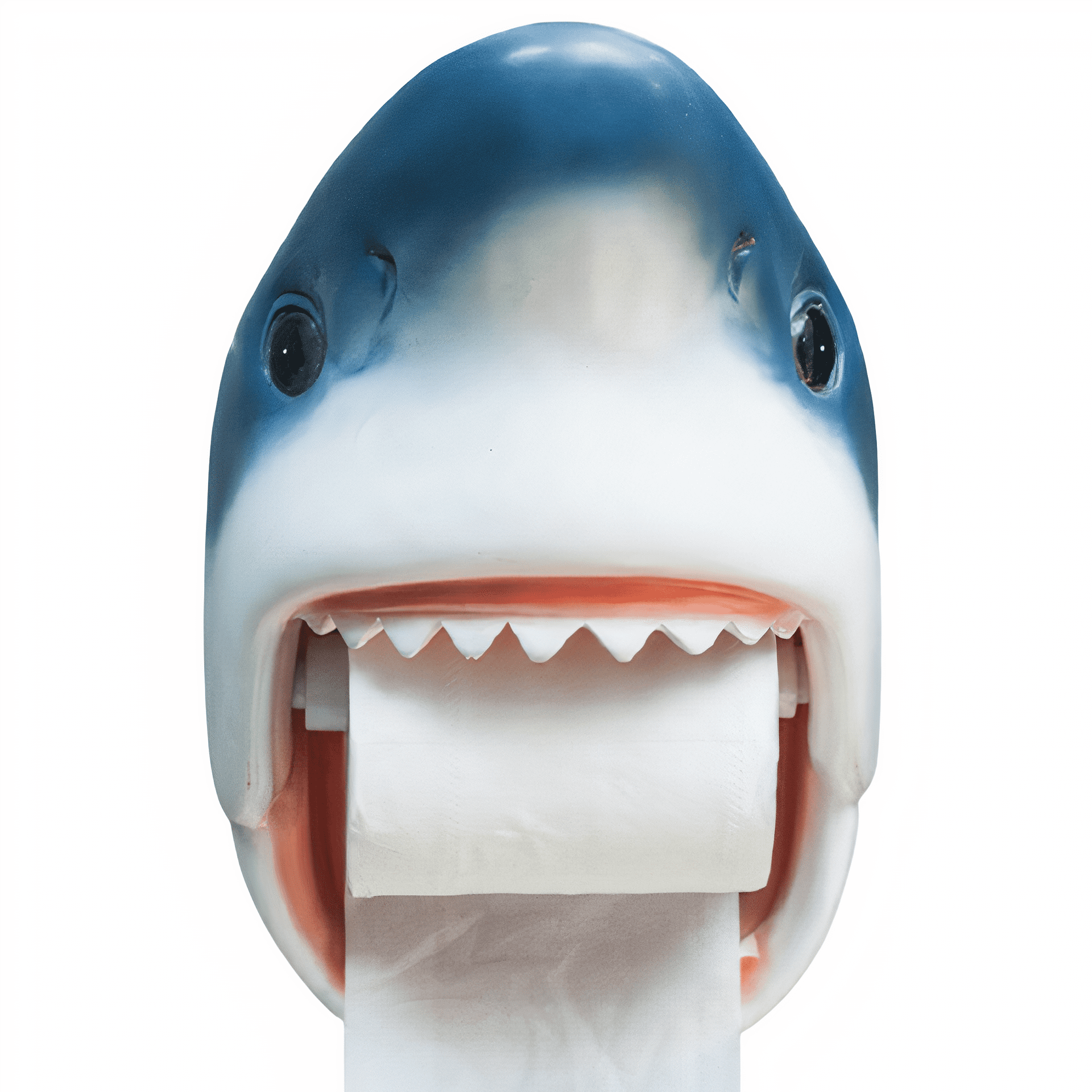 Shark toiletrolhouder