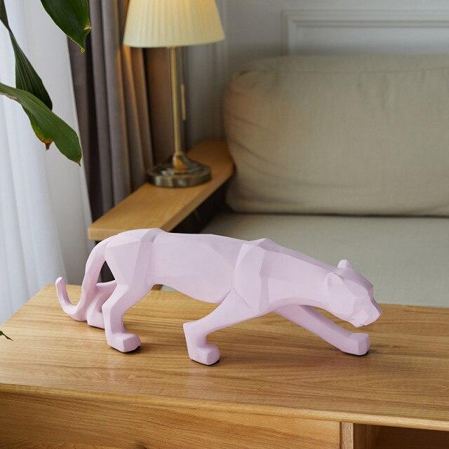 Panther staty färg