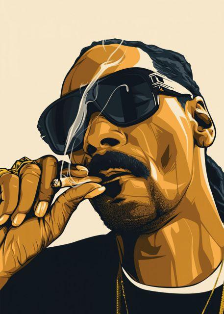 Gemälde snoop dogg