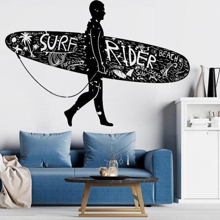 Surf sticker