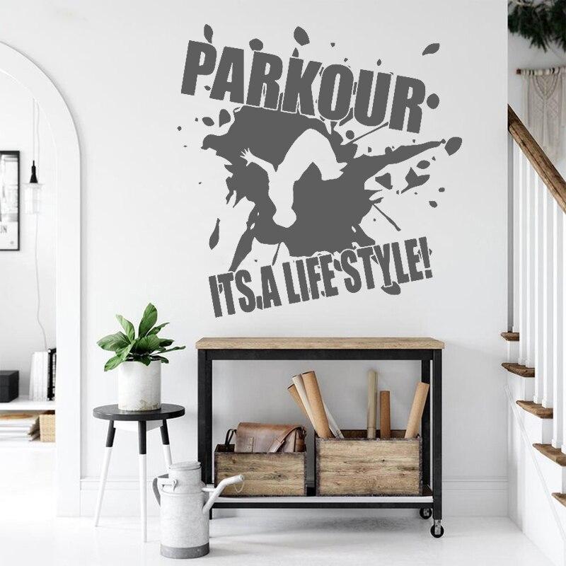 Parkour sticker