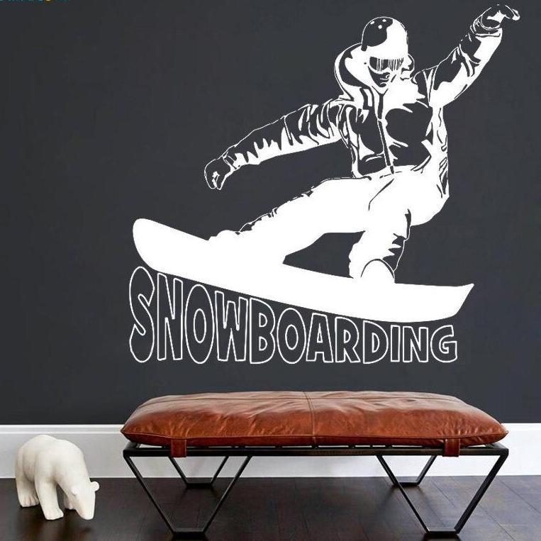 Snowboard sticker