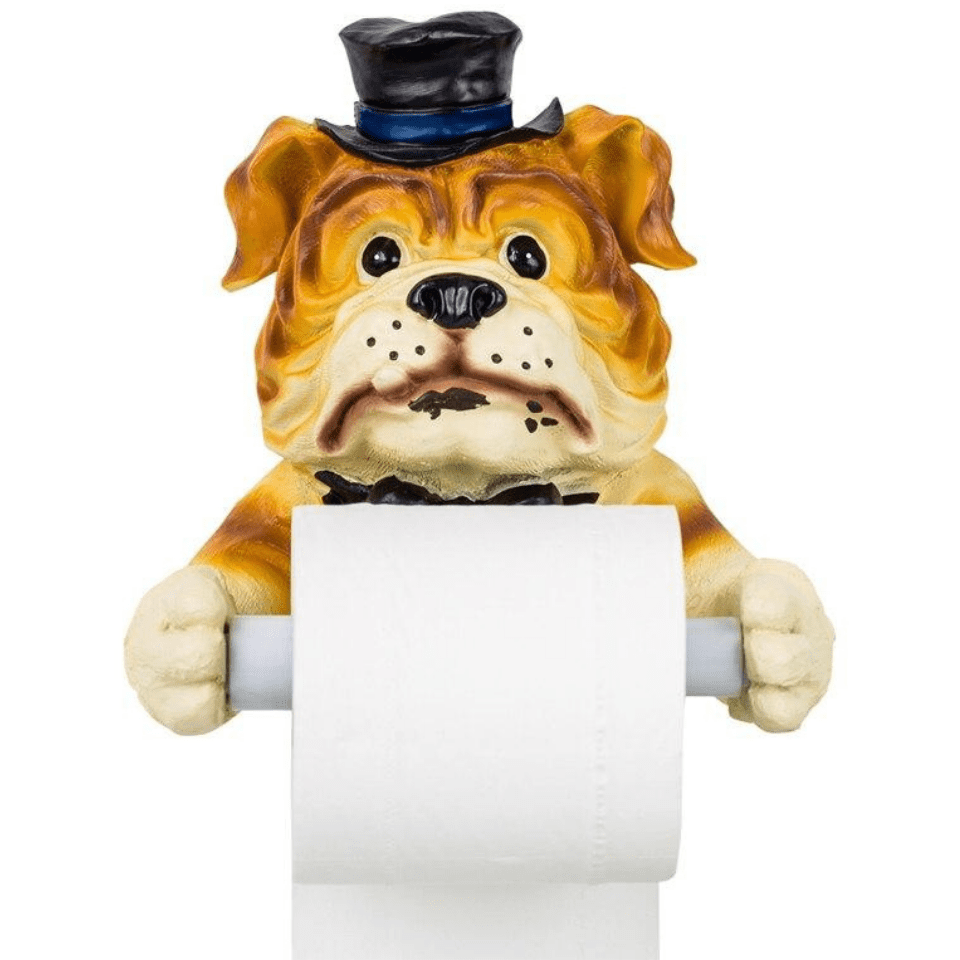 Toilettenpapierhalter Hund Hut