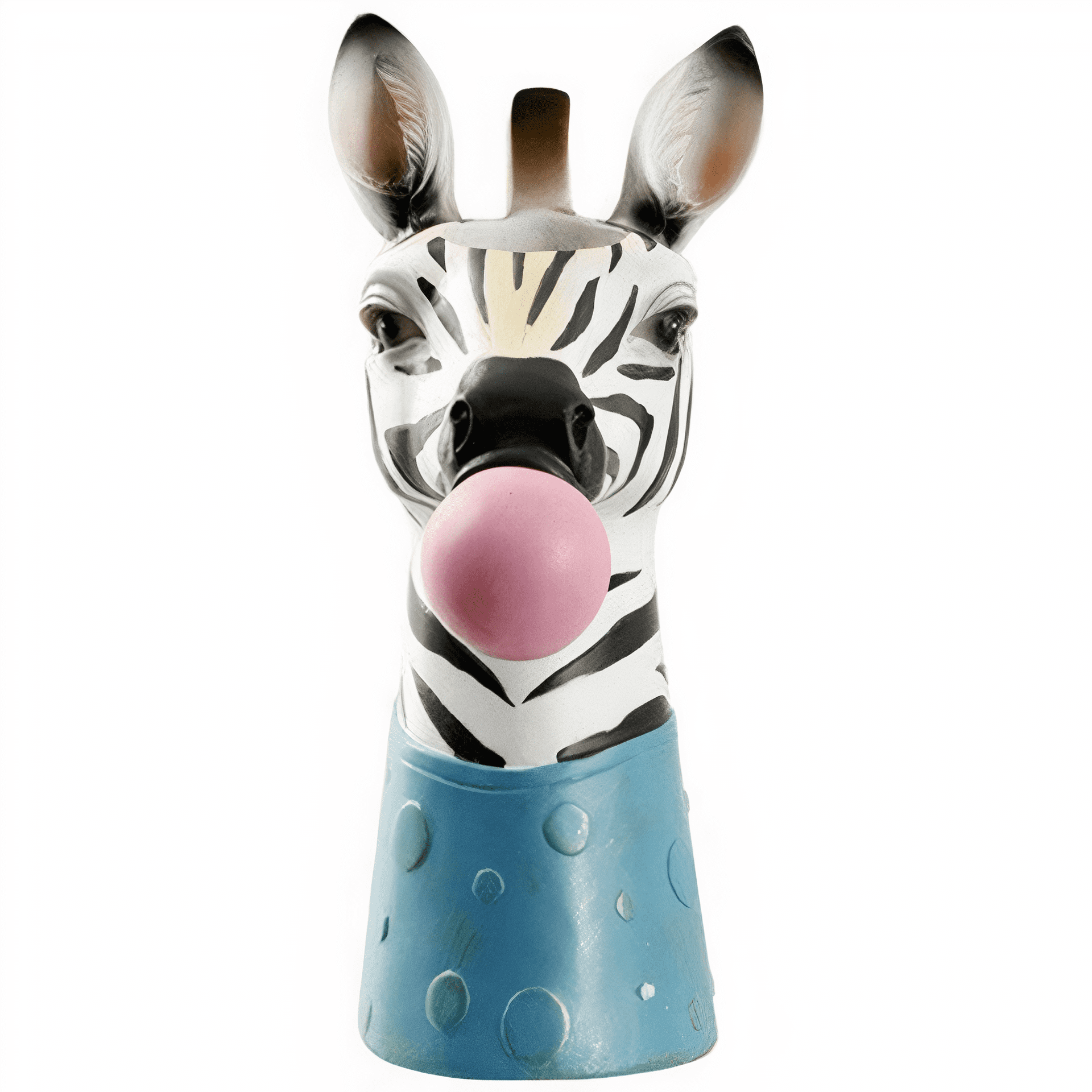 Statue Zebra chewing gum