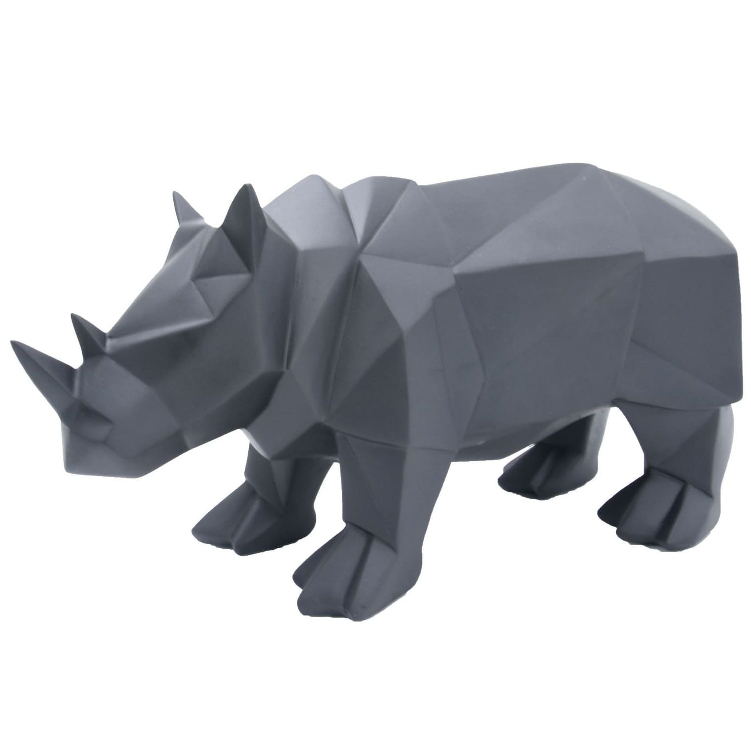 Origami neushoorn beeldje