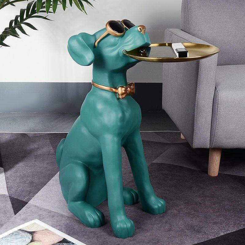 Moderne Hundestatue