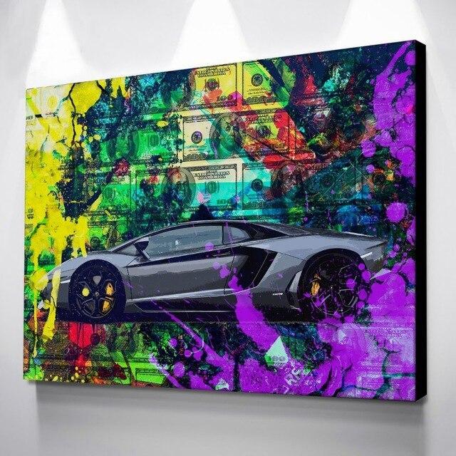 Lamborghini schilderij