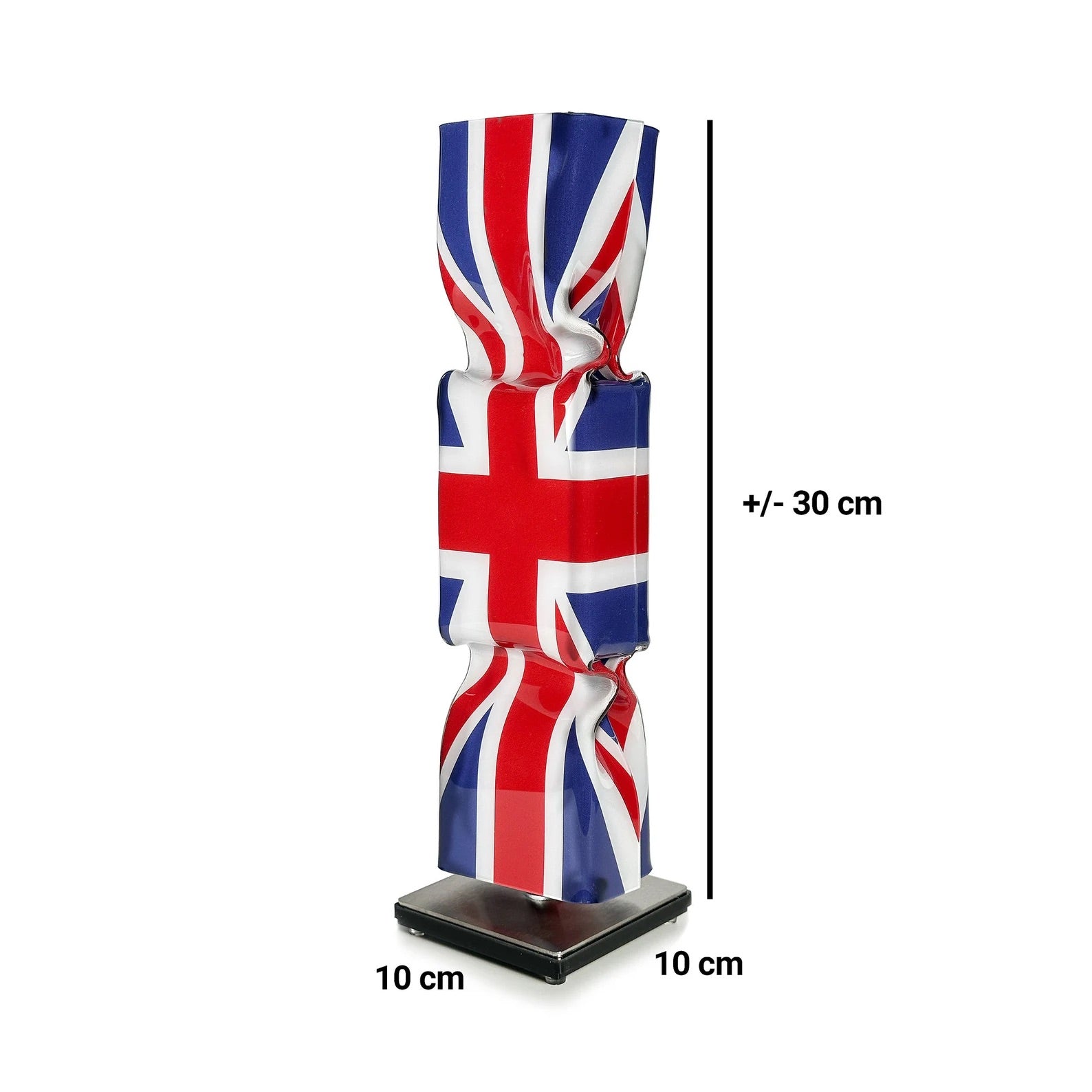 Candy Union Jack-statue