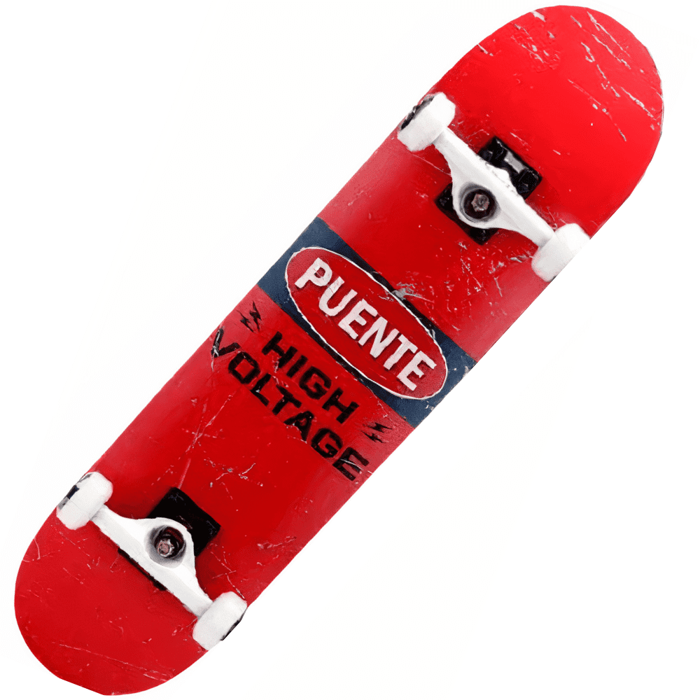 Rood skateboard