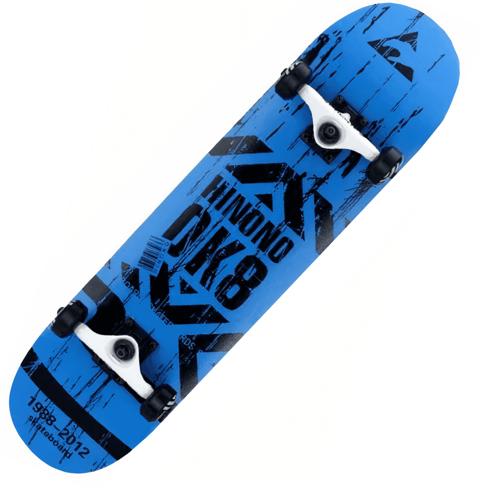 Skateboard blau