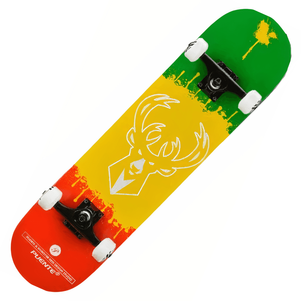 Rasta-Skateboard