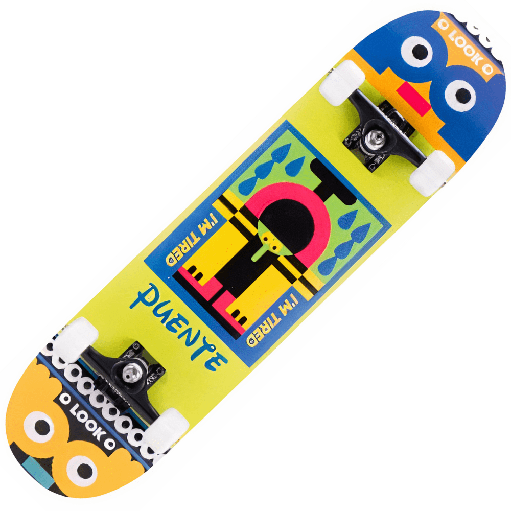 Skateboard Augen