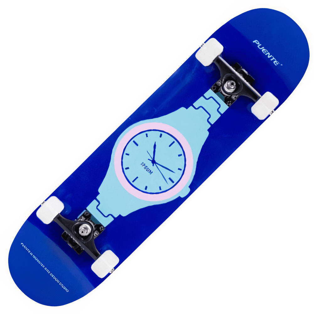 Klocka för skateboard