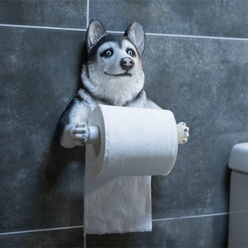 Husky toiletpapierhouder