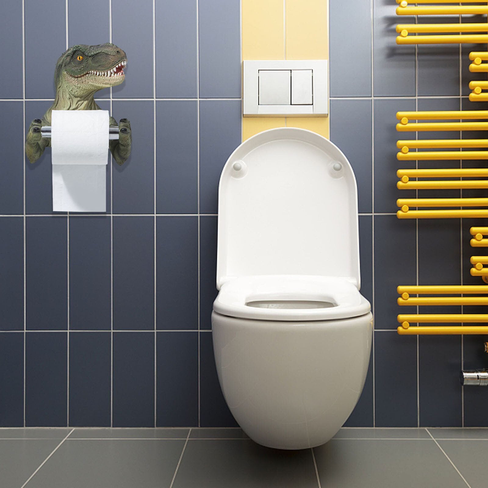 Dinosaurus toiletpapierhouder