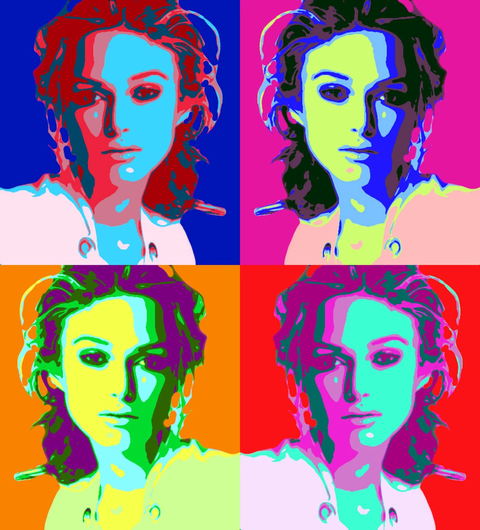 Pop-art portret op maat