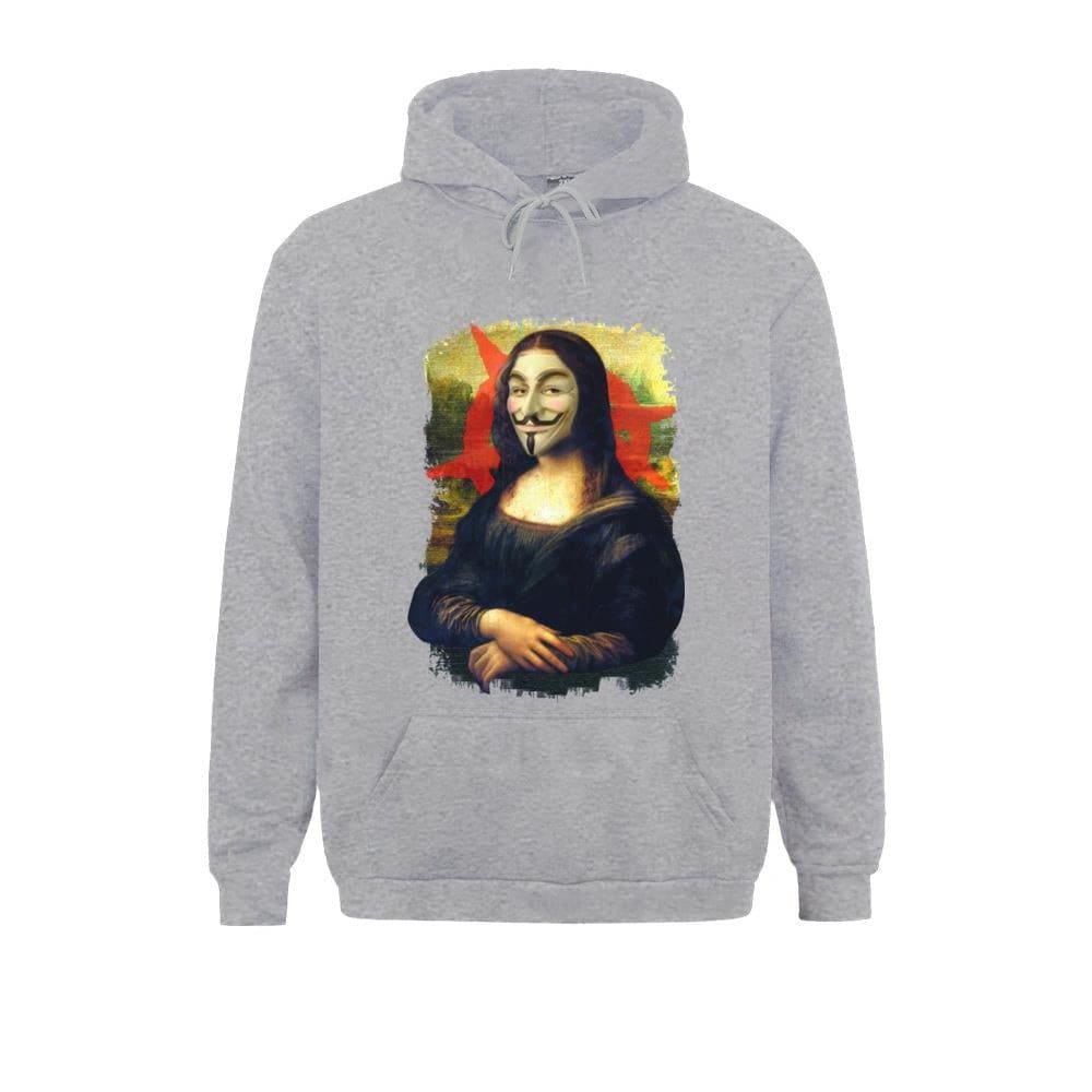 Anoniem Mona Lisa sweatshirt