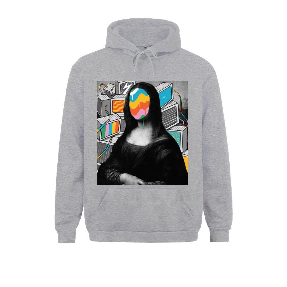 Mona Lisa street art sweatshirt