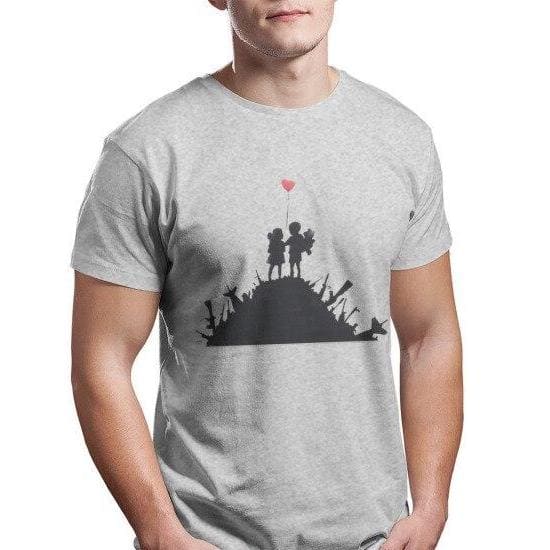 Banksy oorlog T-shirt