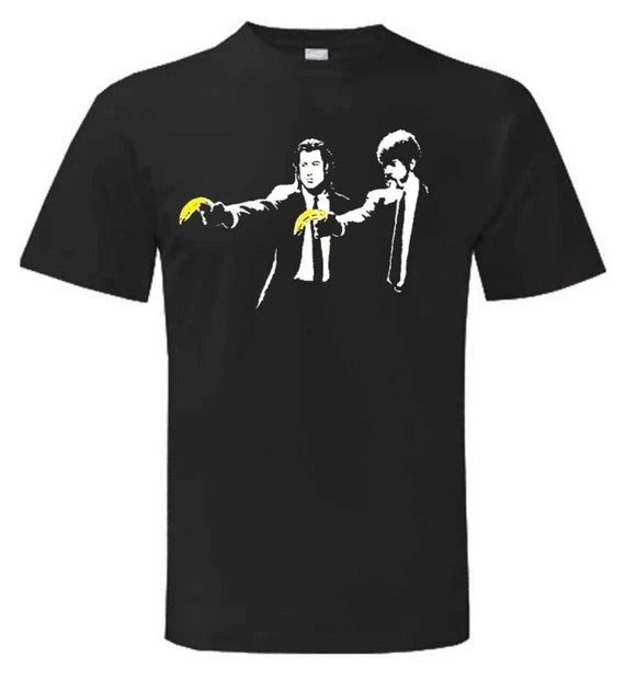 Banksy pulp fiction T-shirt