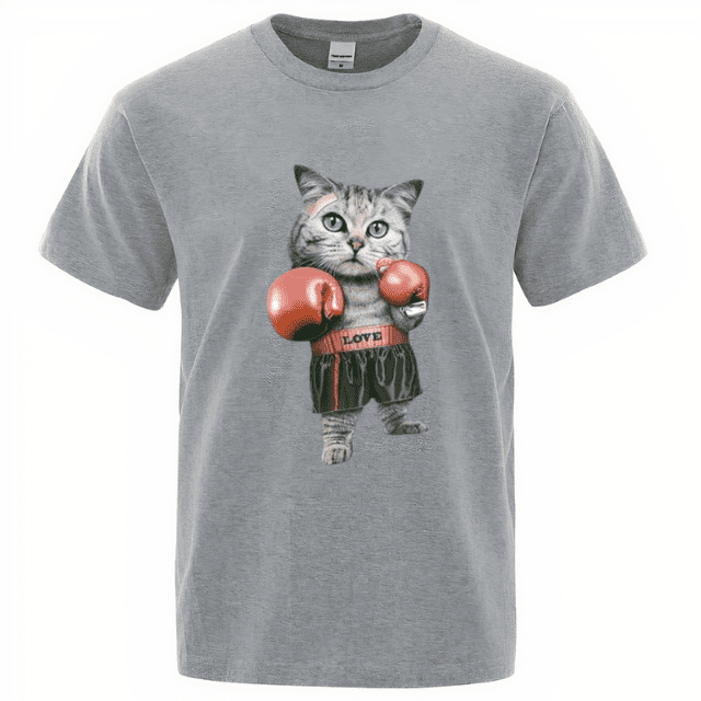 Boxer kat T-shirt