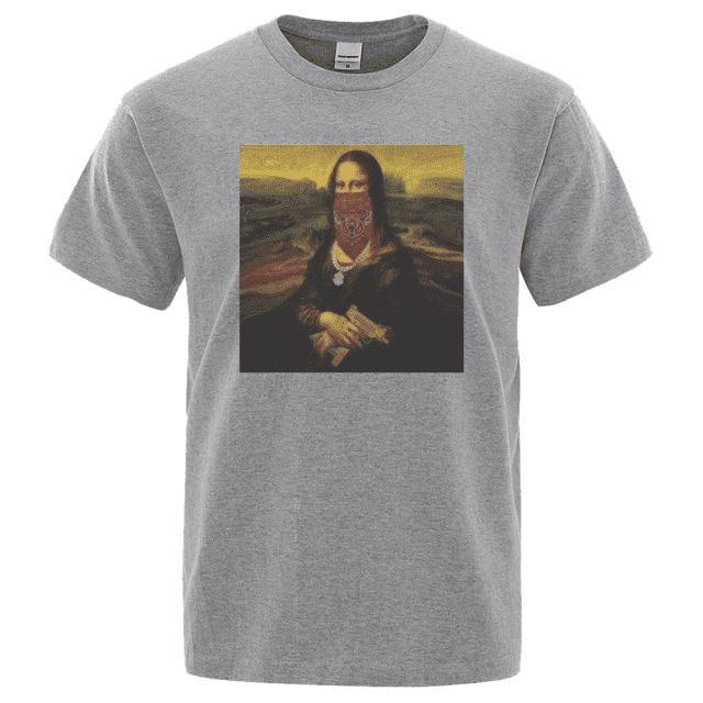 Mona Lisa gangster T-shirt