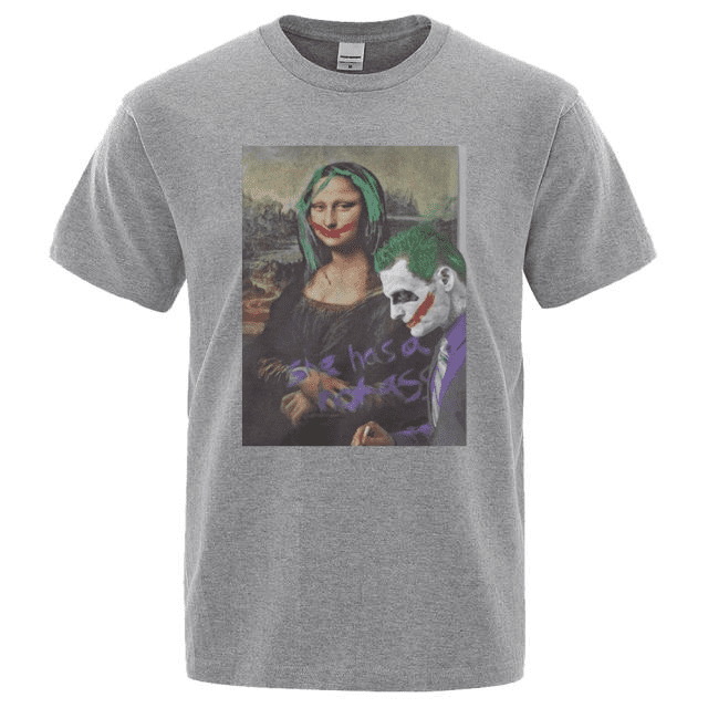 Mona Lisa joker T-shirt