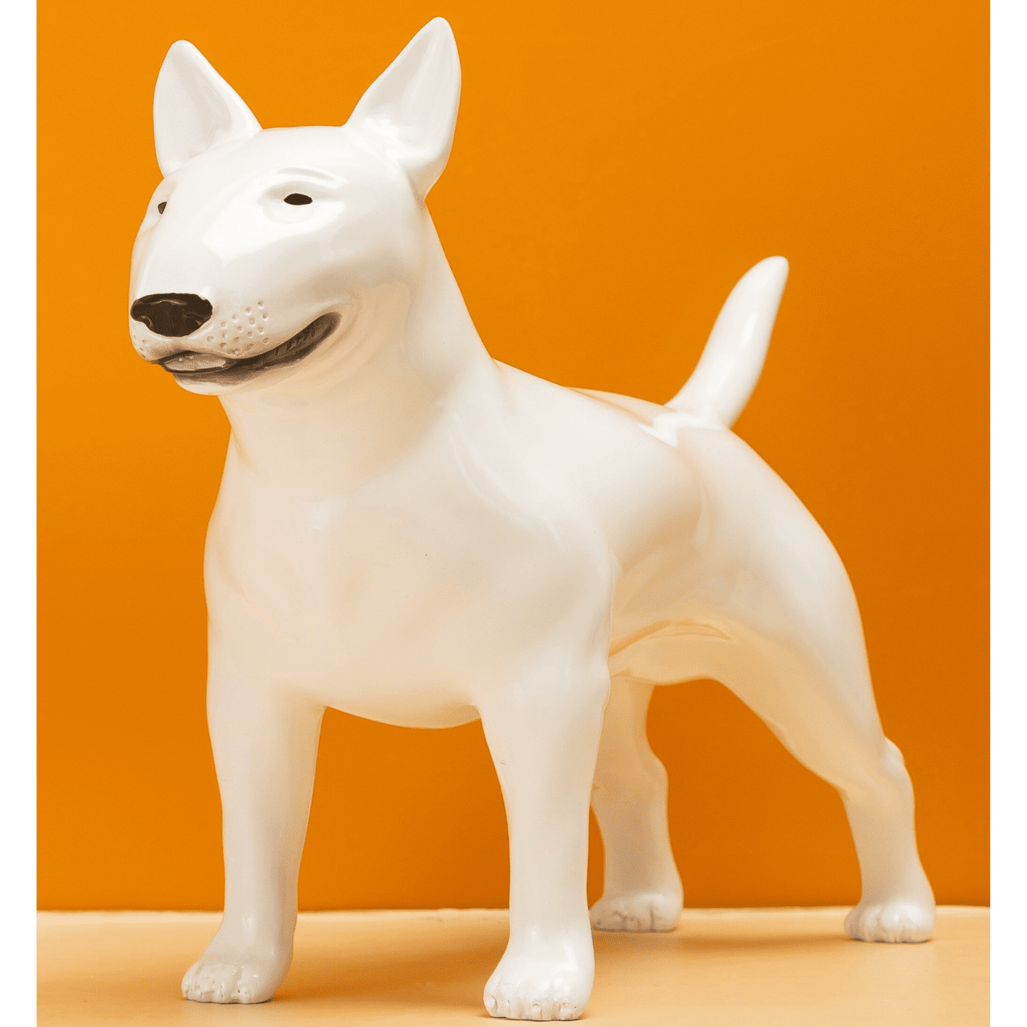 Bull terrier design statue