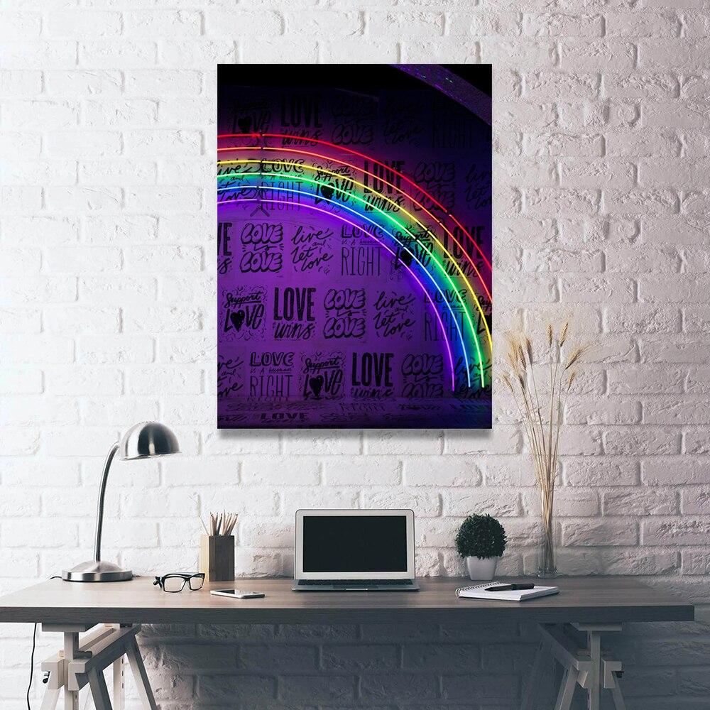 Ontwerp regenboogschilderij