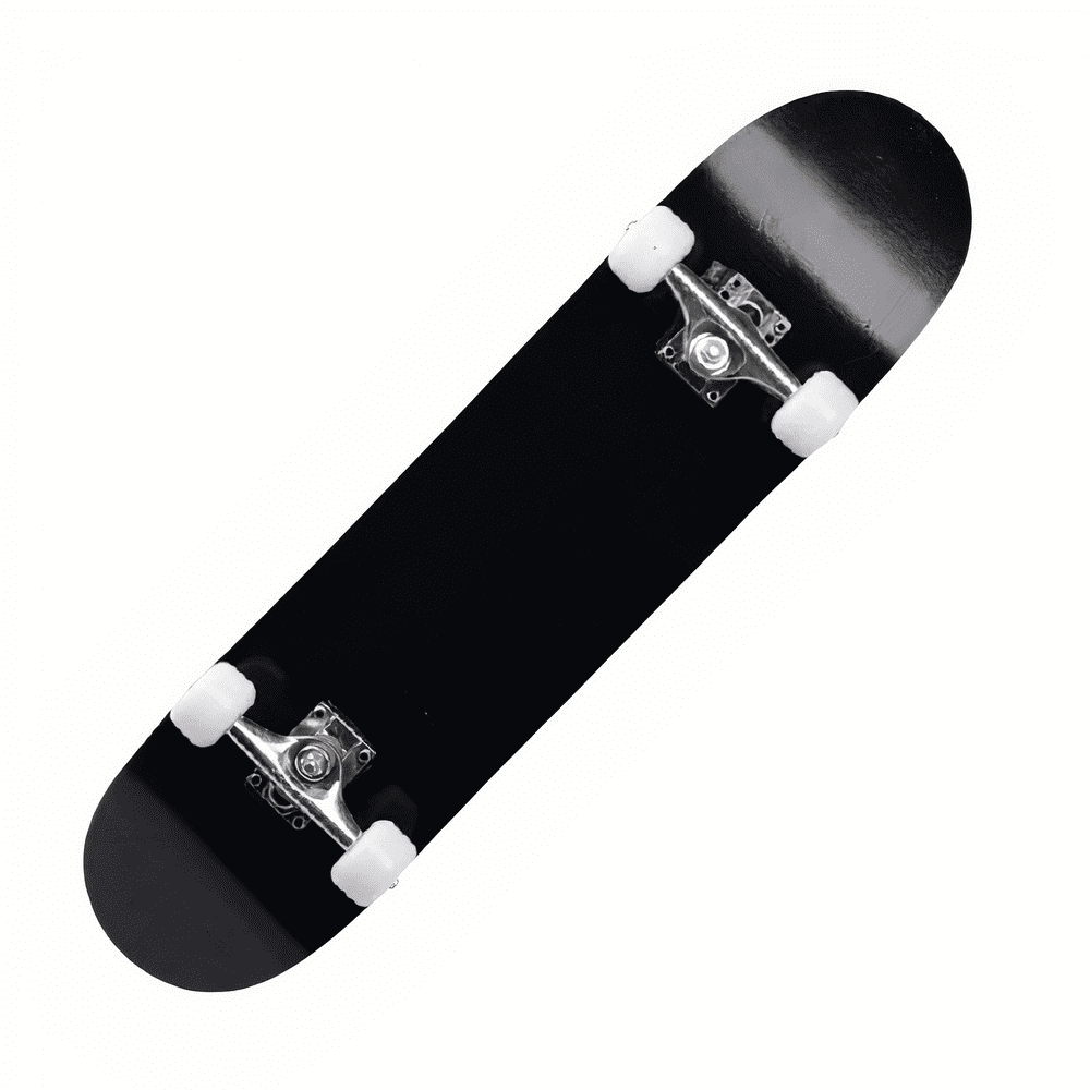 Zwart skateboard