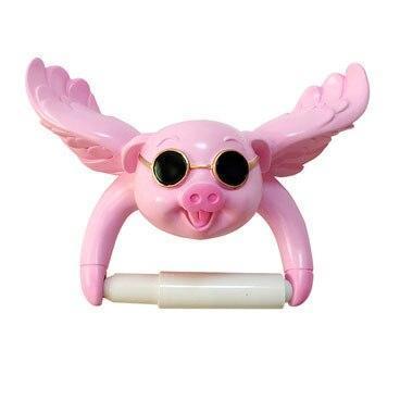 Toilettenpapierhalter fliegendes Schwein