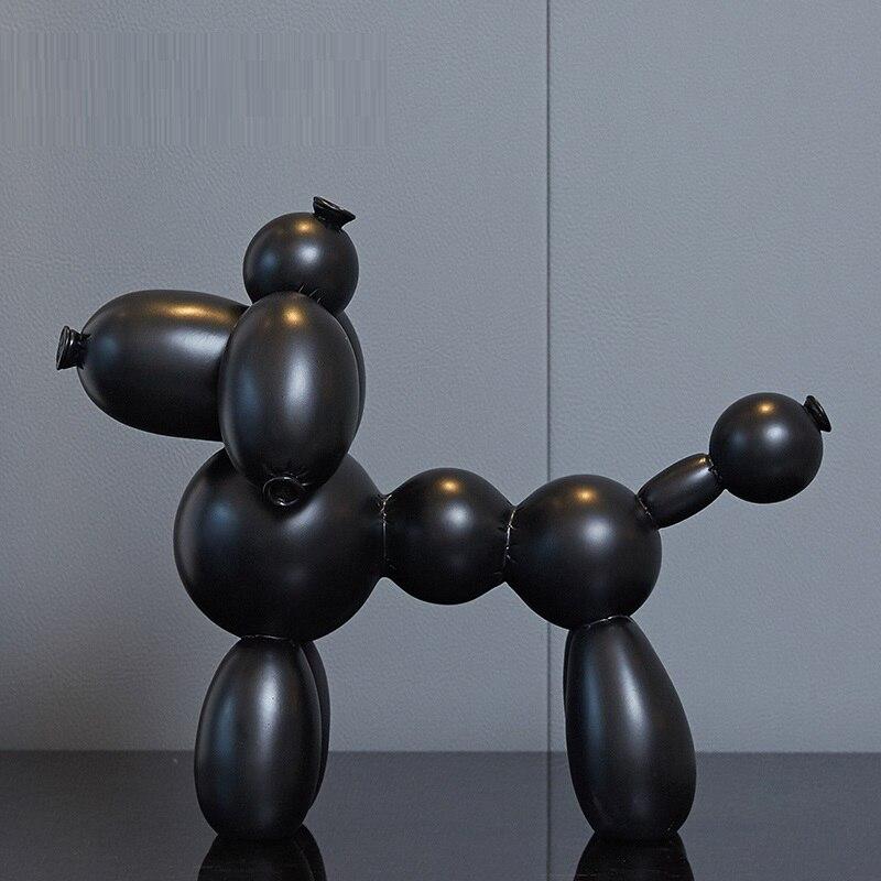 Design ballong hund staty