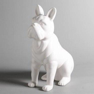 Fransk bulldog deco staty