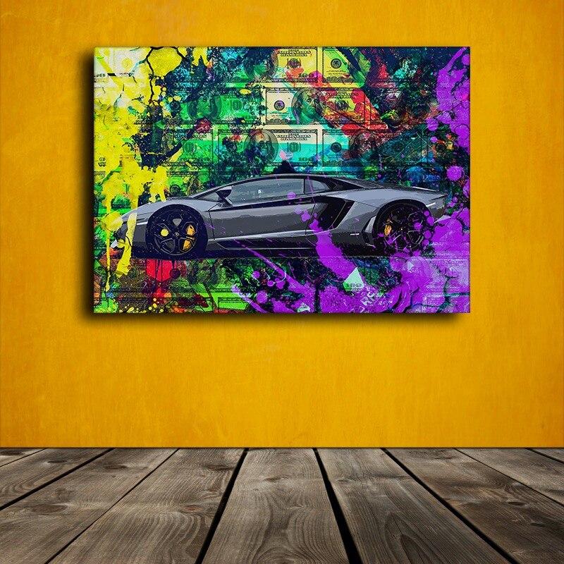 Lamborghini schilderij