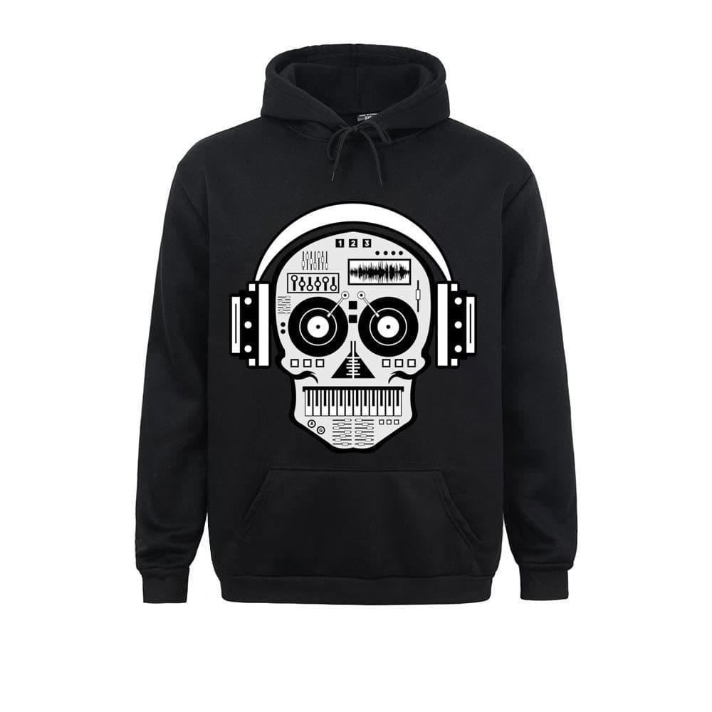 Totenkopf-Sweatshirt dj