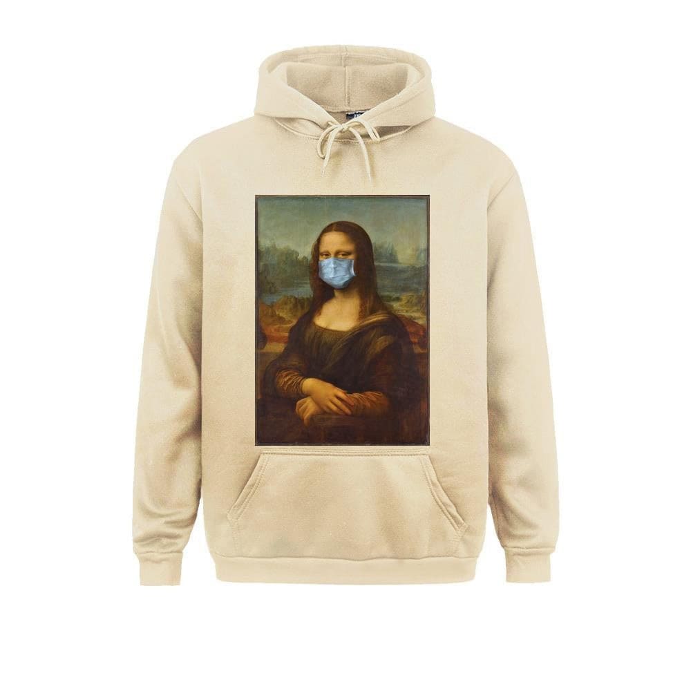 Sweatshirt Masked Mona Lisa