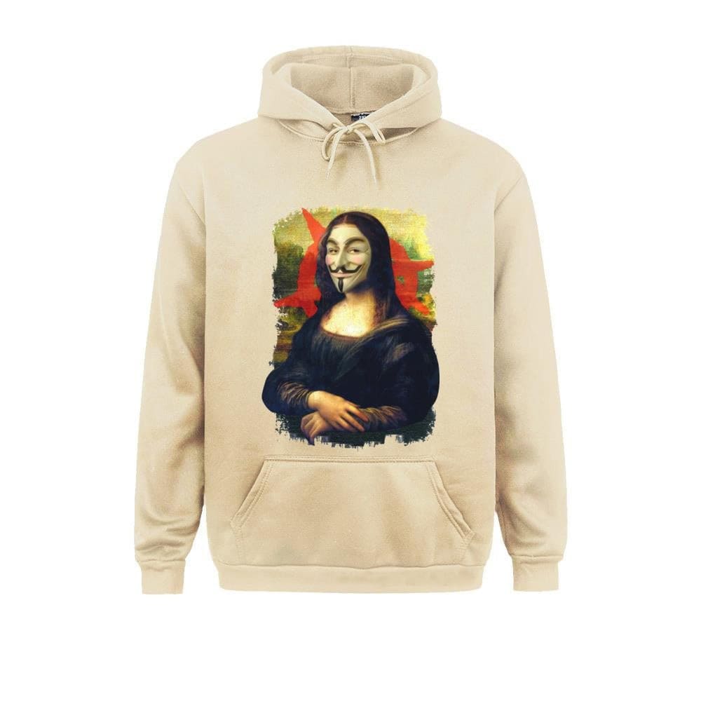 Anoniem Mona Lisa sweatshirt