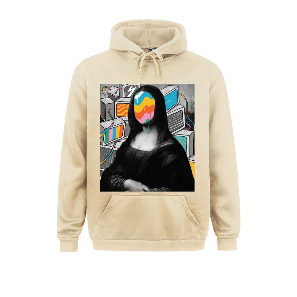 Mona Lisa street art sweatshirt