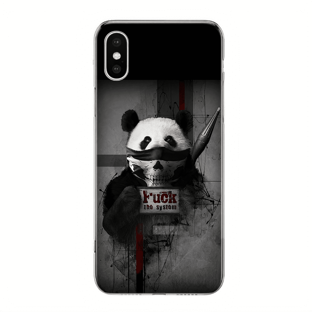 Krijger panda hoesje (iphone)