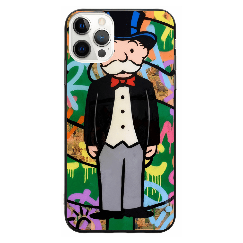 Alec monopoly straatkunst (iphone) schelp