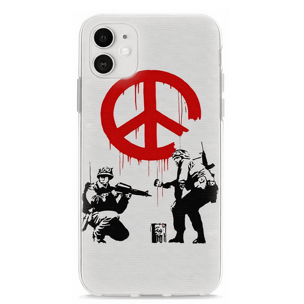 Banksy peace Cover (iphone)