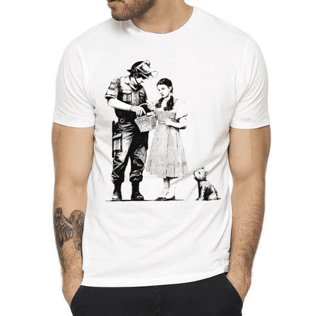 Banksy soldaat T-shirt