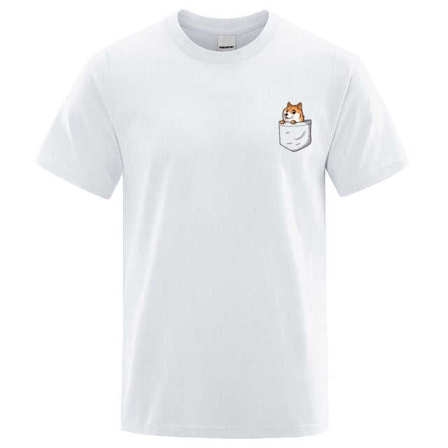 T-Shirt Katze Tasche