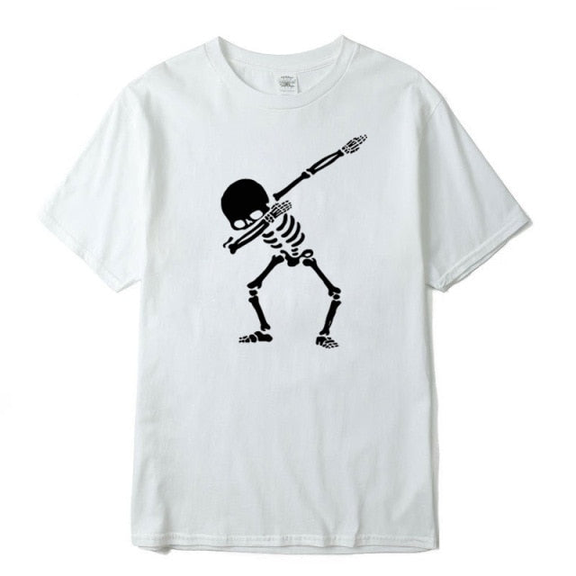 Skelett-T-Shirt dab