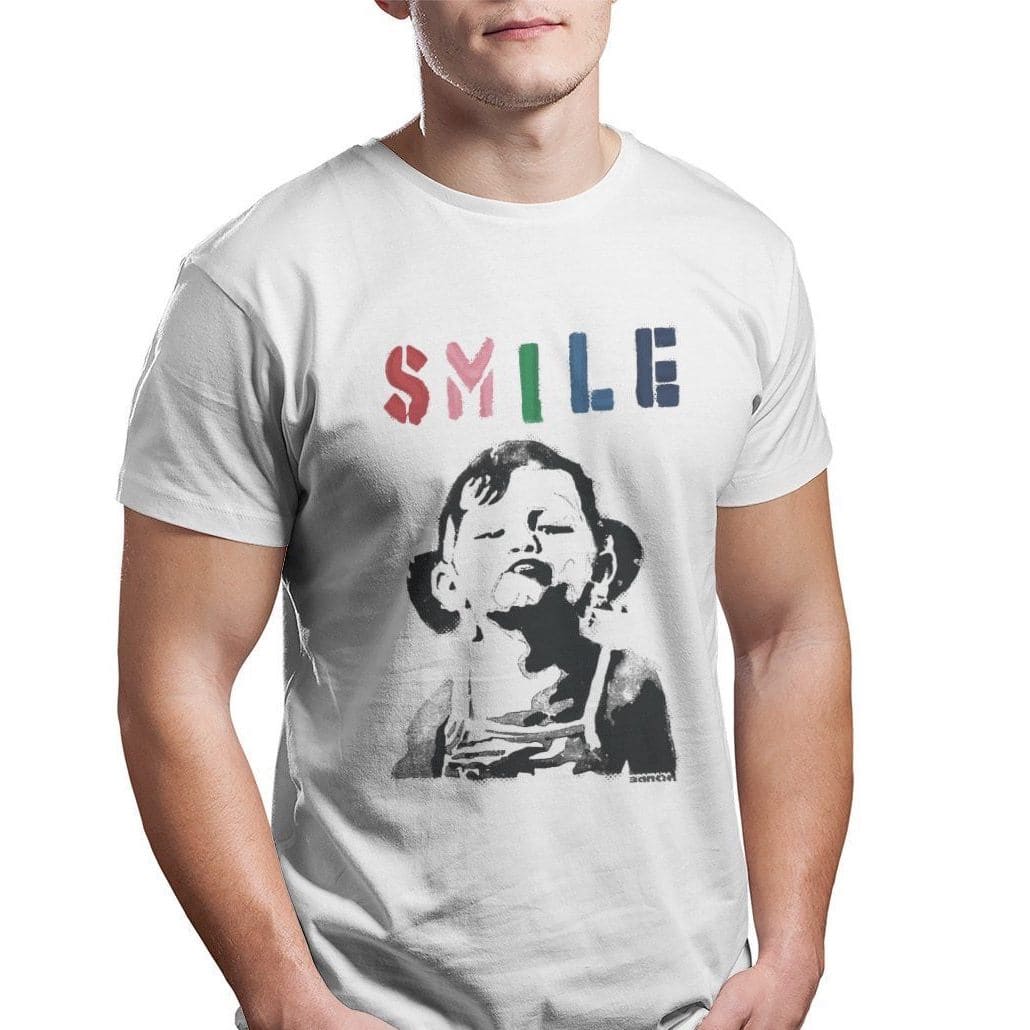 Banksy smile T-Shirt