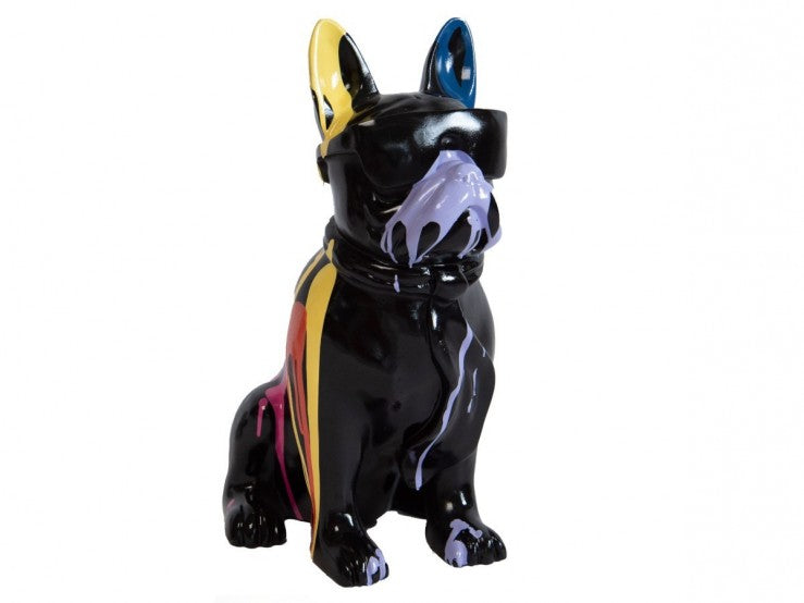 Statue Bulldogge Krawatte Design