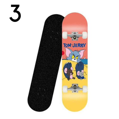 Skateboard tom and jerry