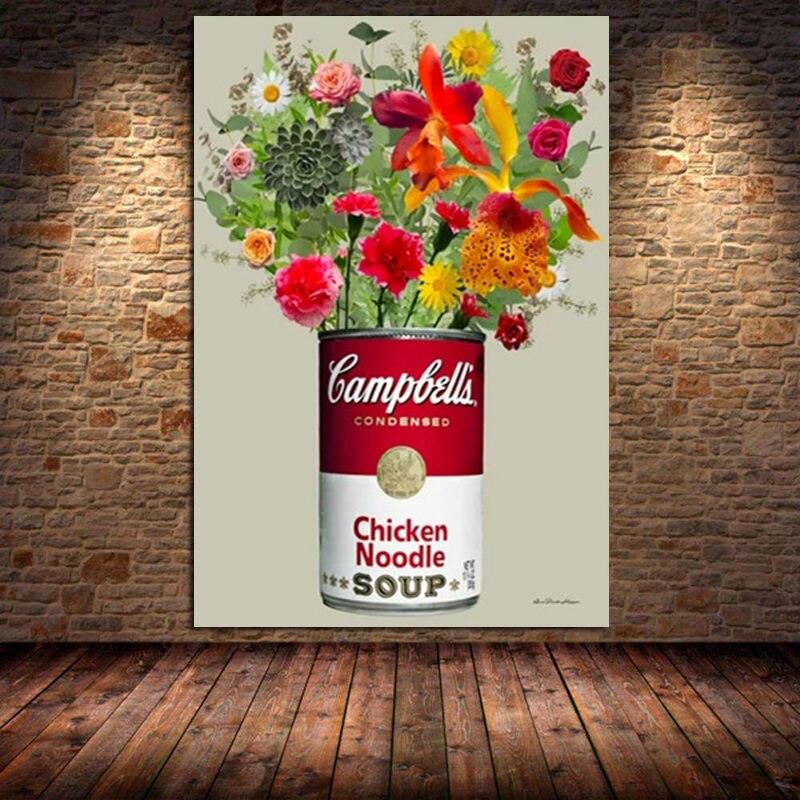 Gemälde Suppe campbell