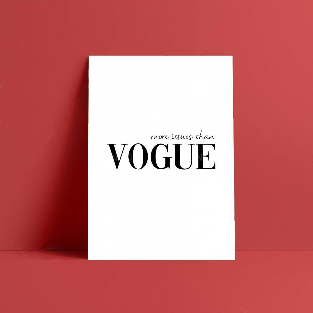 Gemälde vogue